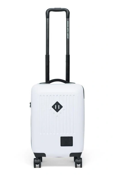 Herschel Supply Co Small Trade 23-inch Rolling Suitcase In White