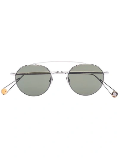 Ahlem White Place De La Bastille Sunglasses In Metallic