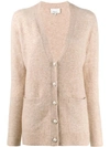 3.1 Phillip Lim / フィリップ リム Faux Pearl Button Cardigan In Neutrals