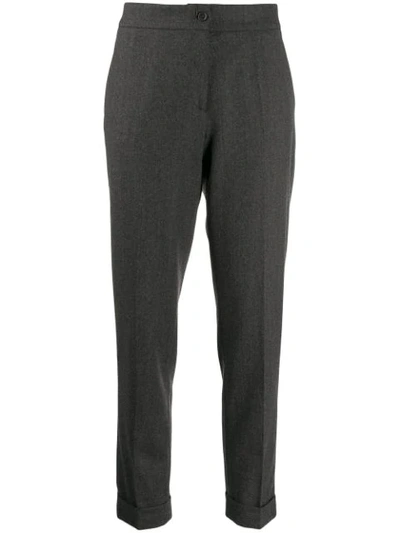 Etro Turn Up Hem Trousers In 0002