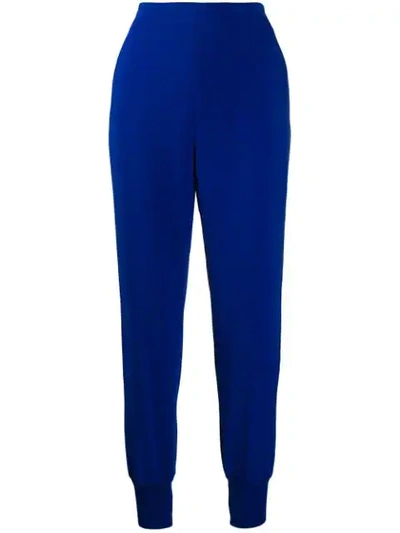 Stella Mccartney Julia Loose Fit Trousers In Blue