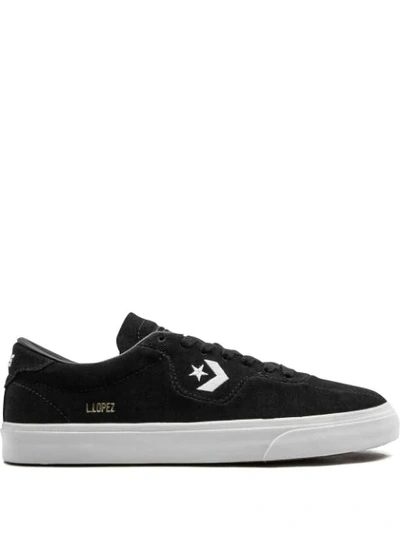 Converse Louie Lopez Pro Ox Sneakers In Black