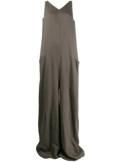 Rick Owens 'walrus' Jumpsuit In Grey