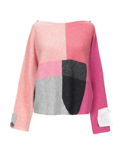 High By Claire Campbell Sweater In Pink