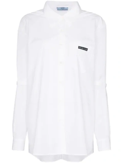 Prada Button-down Shirt In White