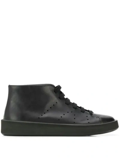 Camper Courb Boots In Black