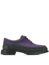 Camper Lace Up Sneakers In Purple