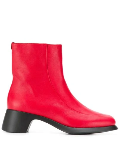 Camper Iman Boots In Red