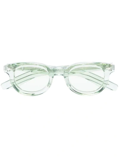Jacques Marie Mage Akira Tortoiseshell-effect Sunglasses In Green