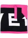 Givenchy Knit Scarf In Pink
