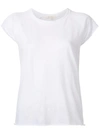 Nili Lotan Ripped Sleeves T-shirt In White