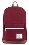 Herschel Supply Co 'pop Quiz' Backpack In Windsor Wine/ Tan