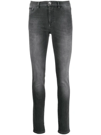 Philipp Plein Original Jeggings In Grey