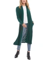 Karen Kane Duster Cardigan In Emerald