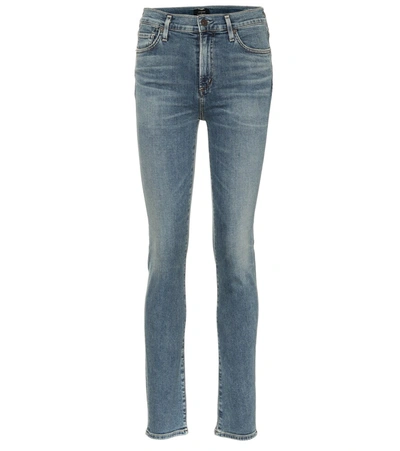 Citizens Of Humanity Harlow High Waist Ankle Slim Jeans In Witness