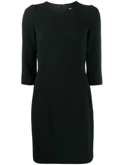Dolce & Gabbana Fitted Dress In Black