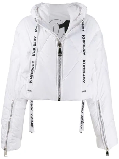 Khrisjoy Daunenjacke Mit Kapuze - Weiss In White