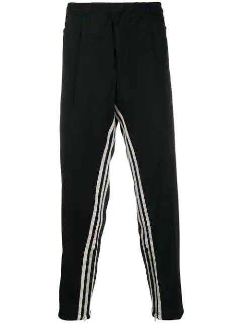 Y-3 Striped Track Trousers In Black | ModeSens