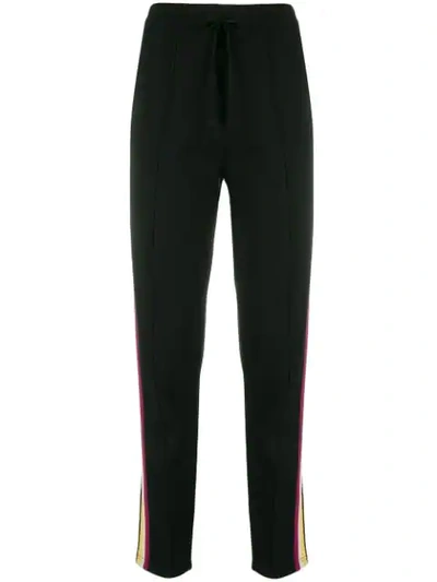 Isabel Marant Étoile Side-stripe Track Trousers In Black