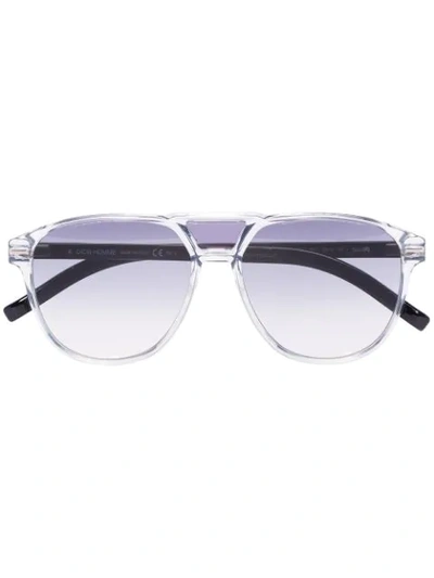 Dior Blacktie Aviator Sunglasses In 黑色