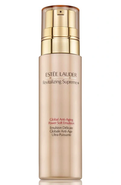 Estée Lauder Revitalizing Supreme+moisturizerglobal Anti-aging Power Soft Emulsion 3.4 Oz. In Multi