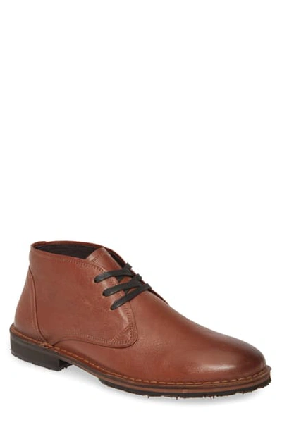 John Varvatos Men's Portland Leather Chukka Boots In Caramel Leather