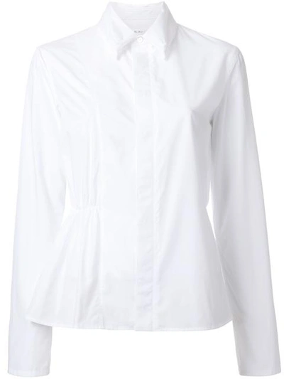 Julien David Classic Shirt In White