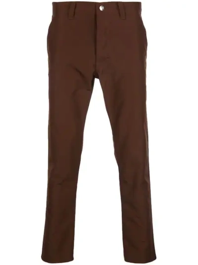 Enfants Riches Deprimes Chocolate Brown Straight-leg Trousers