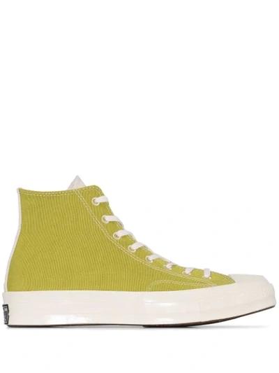 Converse Chuck 70 Renew Green Canvas Sneakers