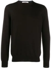 La Fileria For D'aniello Crew-neck Sweatshirt In Brown