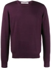 La Fileria For D'aniello Crew-neck Sweatshirt In Purple