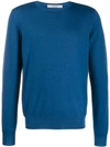 La Fileria For D'aniello Crew Neck Sweatshirt In Blue
