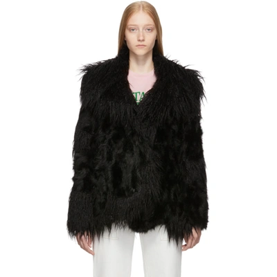 Stella Mccartney Aurora Fur Free Fur Jacket In 1000 Black