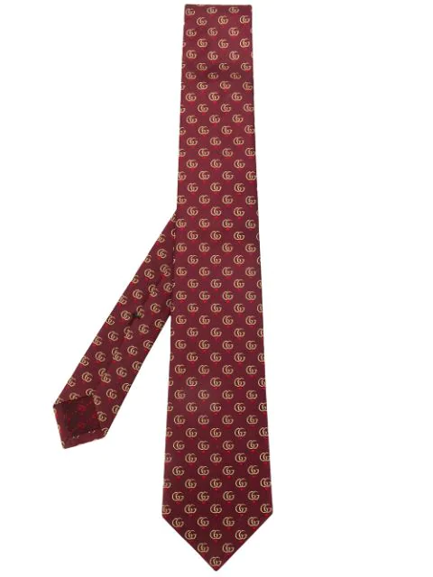 red gucci tie