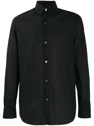 Ann Demeulemeester Classic Collar Shirt In Black
