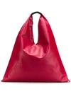 Mm6 Maison Margiela Large Japanese Tote In Red