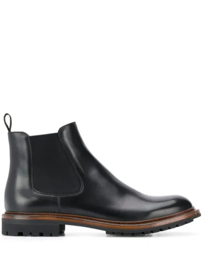 Church's Ridged-sole Chelsea Boots In Black