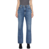 Agolde Pinch Waist Cropped Organic High-rise Flared Jeans In Landmark