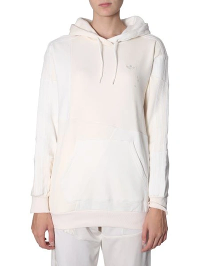 Adidas Originals By Danielle Cathari Hooded Sweatshirt In White