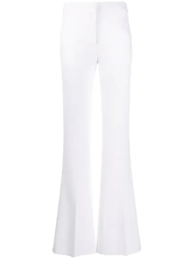 Pucci High-waist Flared Trousers In White