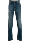 Nudie Jeans Slim-fit Jeans In Blue