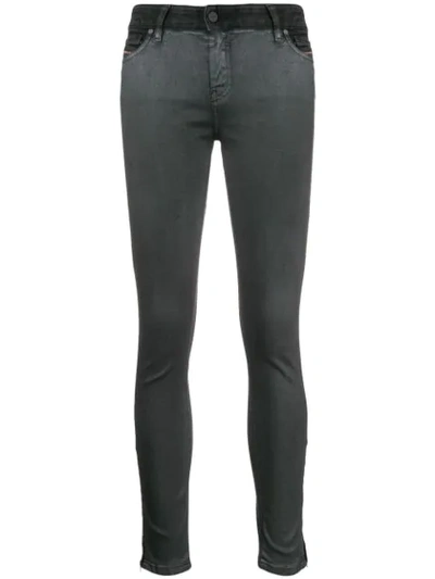 Diesel Skinny Jeans In Black