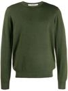 La Fileria For D'aniello Long Sleeve Jumper In 628 Verde