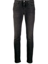 Dolce & Gabbana Low-rise Skinny-fit Jeans In Black