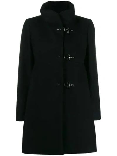 Fay Fitted Jacket In Black