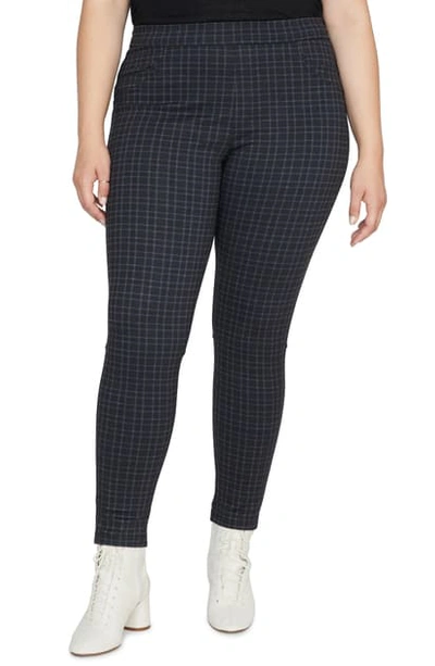 Sanctuary Grease Check Legging Pants In Camden Plaid