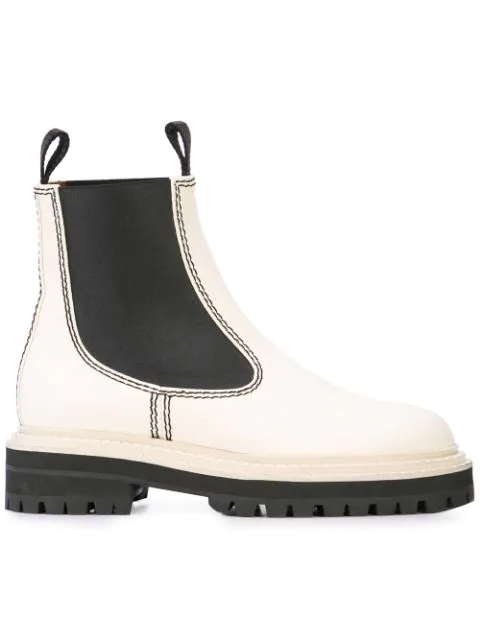 chelsea boots with tread