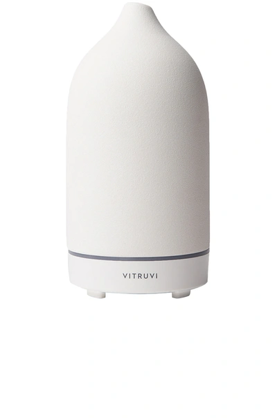 Vitruvi Stone Essential Oil Diffuser In White