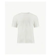 Allsaints Musica Cotton T-shirt In Chalk White