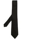 Prada Classic Satin Tie In Nero